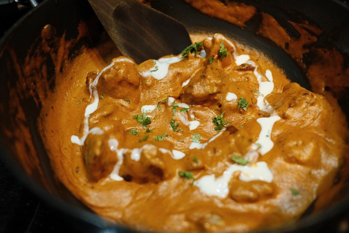 Making Butter Chicken